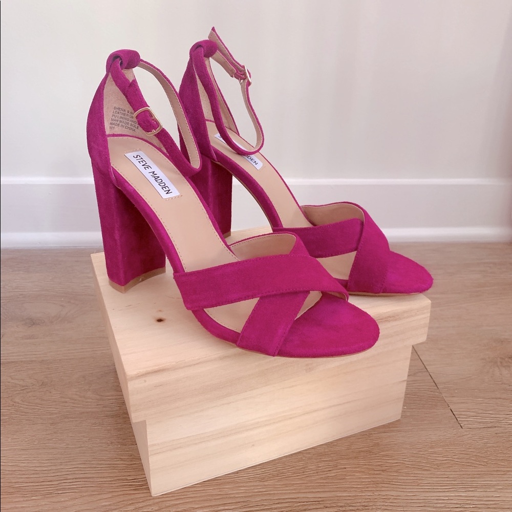 Purple Steve Madden Heels. Size 9.5